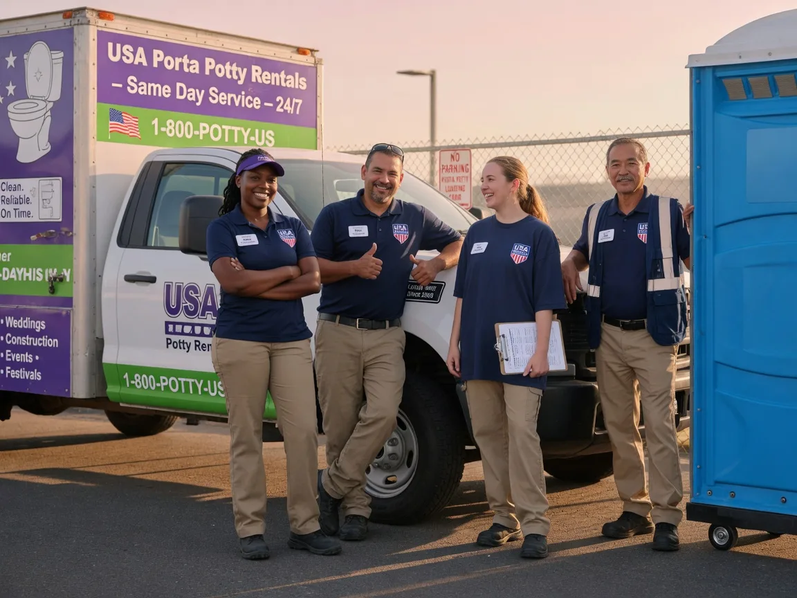 Porta Potty Rental company in Sun City, AZ